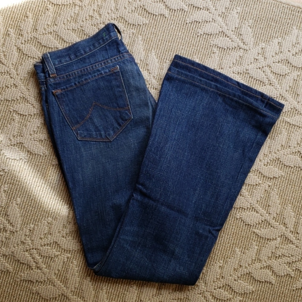 J Brand wide leg jeans